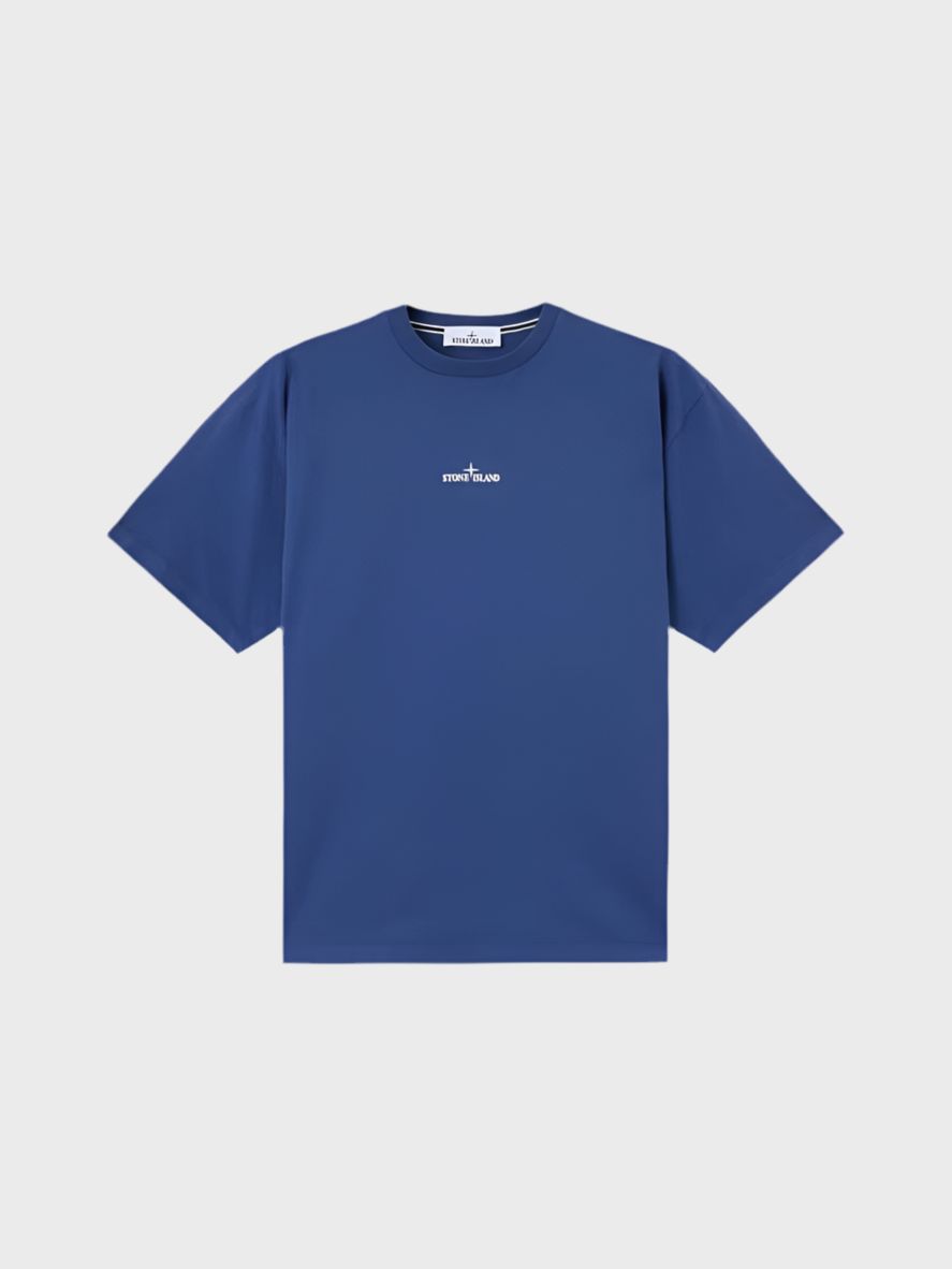T-Shirt Stone Island Bleu