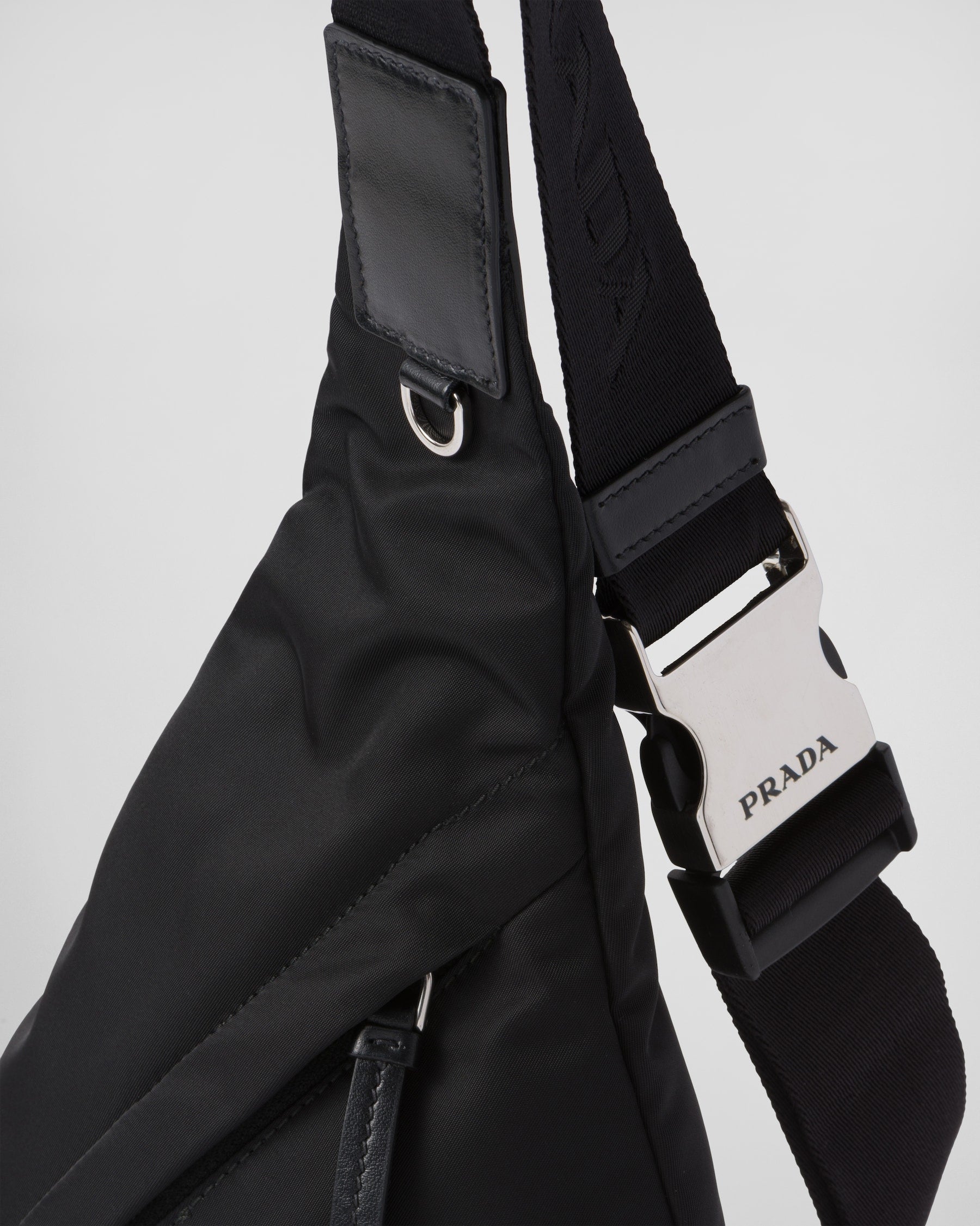 Sac à dos en Re-Nylon et cuir
