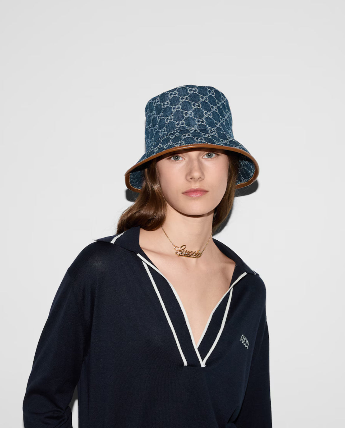 Bob en denim GG