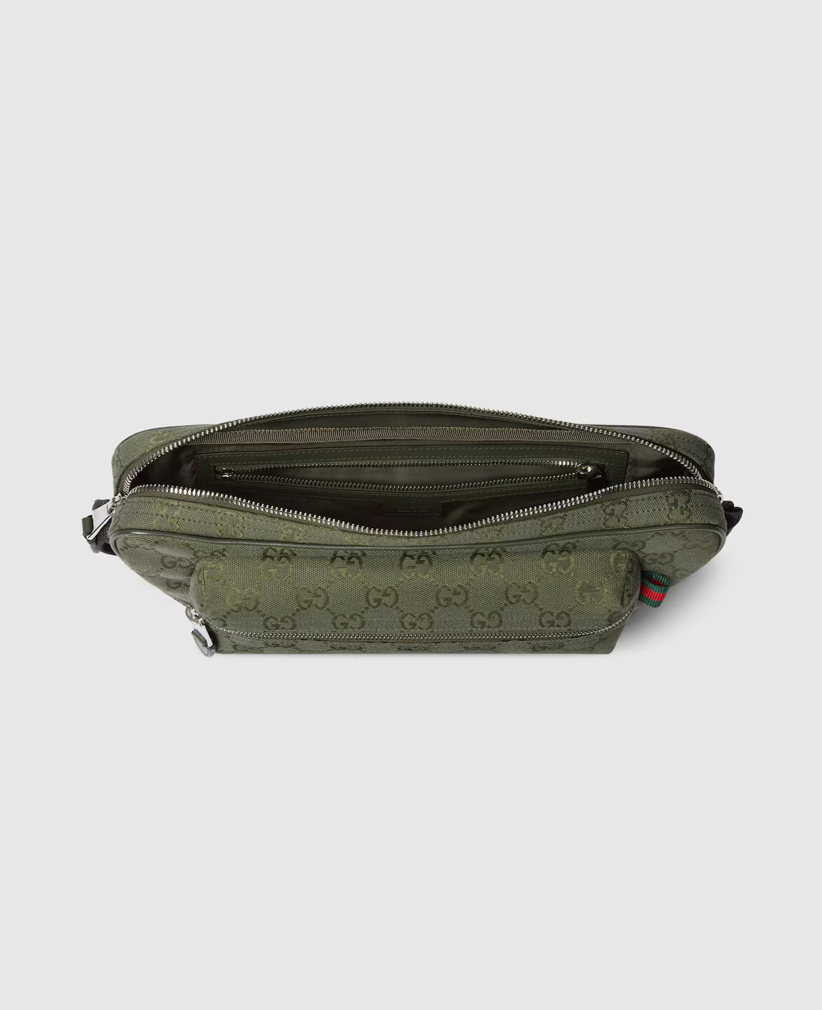 Sac à bandoulière en toile GG grand format
