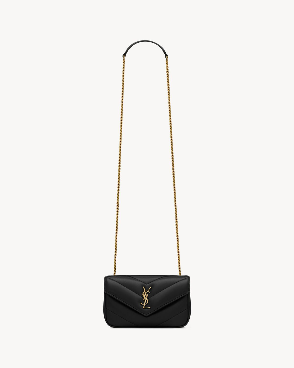 LOULOU MINI EN CUIR D'AGNEAU