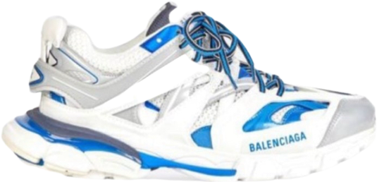 Blncg track blanc/bleu
