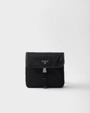 Sac porté épaule en Re-Nylon et cuir Saffiano
