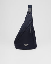 Sac à dos en Re-Nylon et cuir