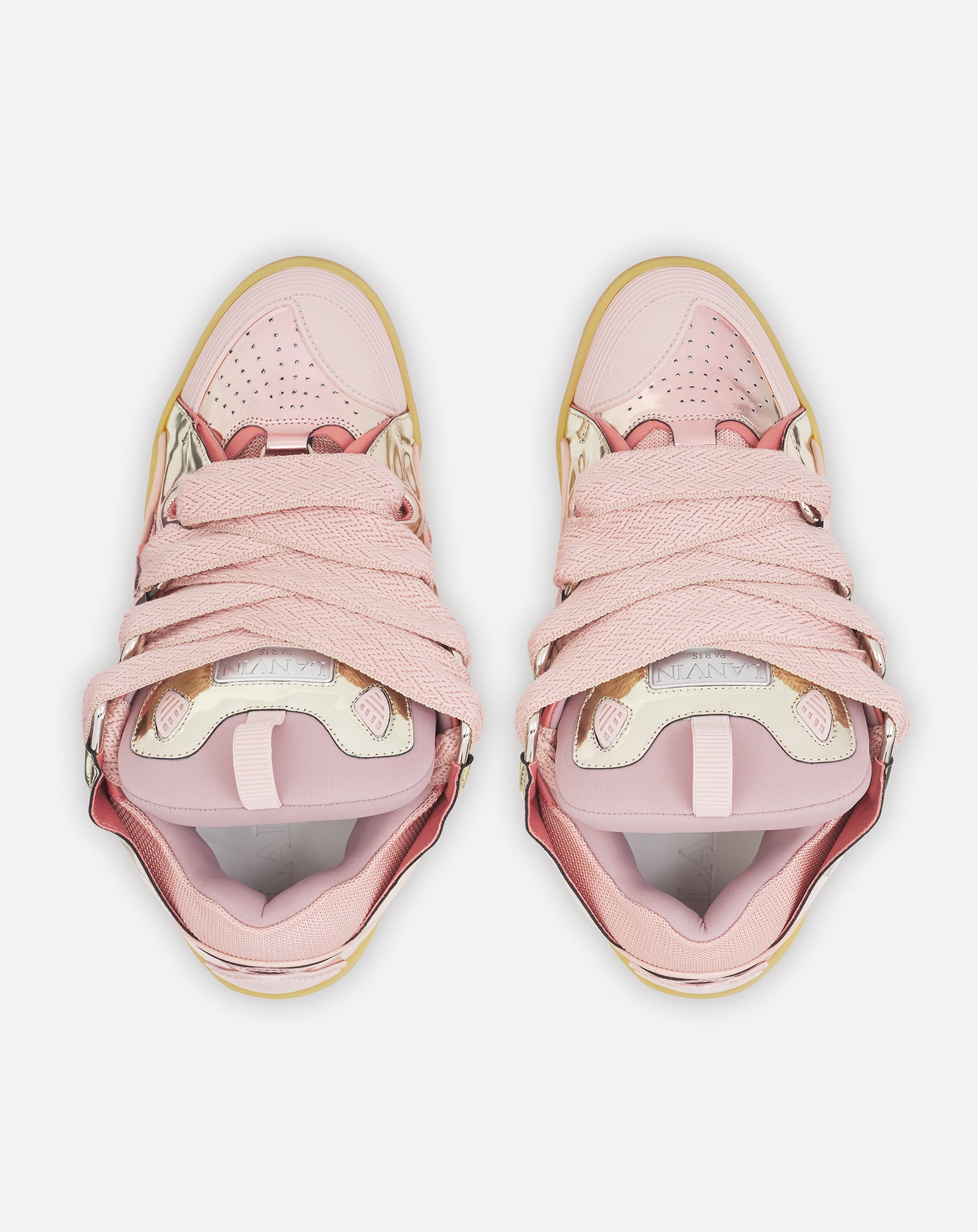 Lanvin Curb in Metallic Pink