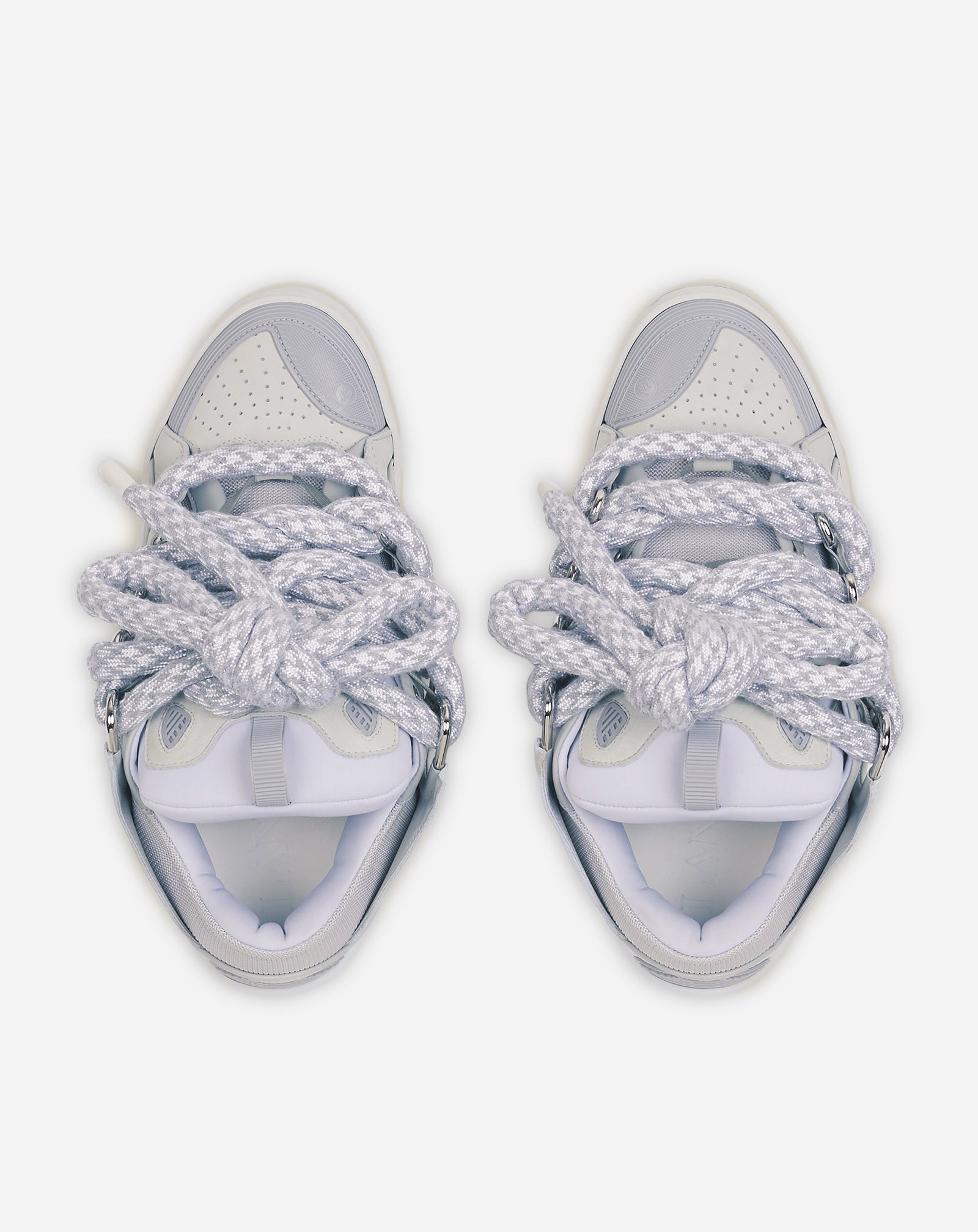 LANVIN WITH SNAKE LACES BLANC