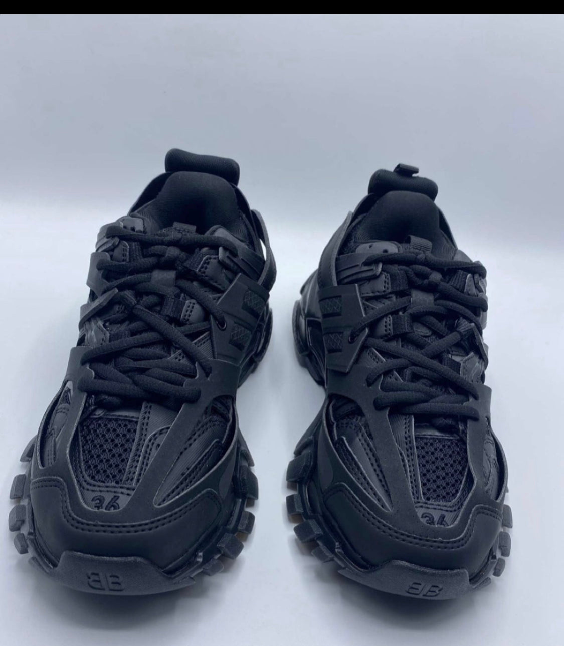 Blcg track noir clear sole