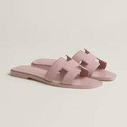 Hermes - Claquettes Rose Cancan